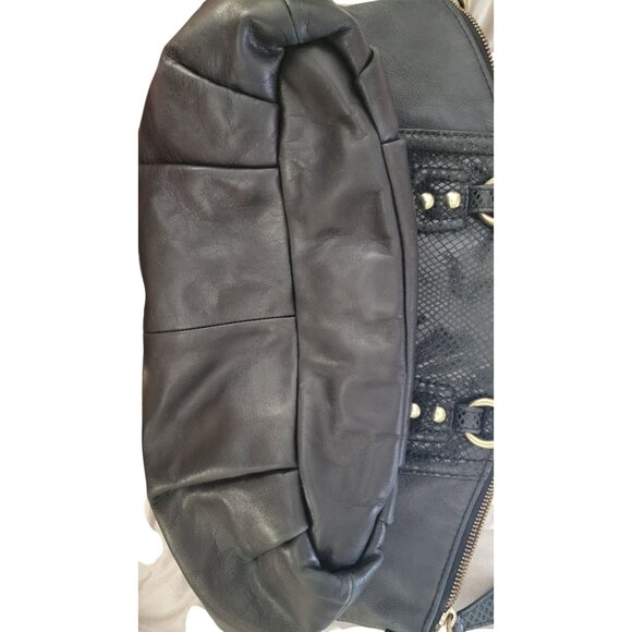 Coach Ashley Python Trim Purse Shoulder Bag Tote - Picture 14 of 14